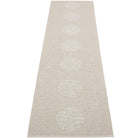 Pappelina Vera 2.0 Bio Edition Black/Black Metallic Runner - 70 x 280 cm