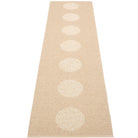 Pappelina Vera 2.0 Bio Edition Beige/Beige Metallic Runner - 70 x 280 cm - Reverse