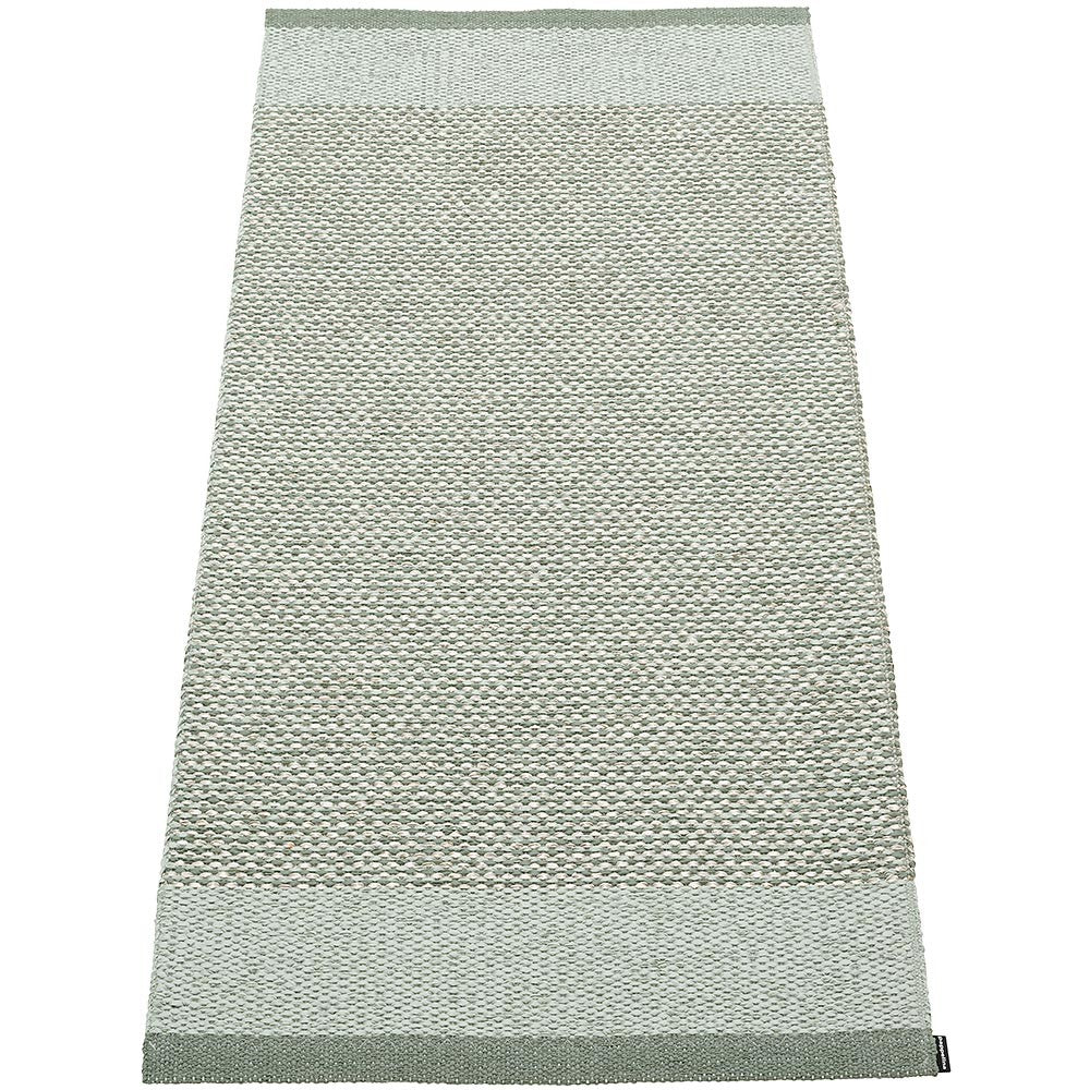 Pappelina Edit Runner - Army : Sage : Stone Metallic - 85 x 160 cm