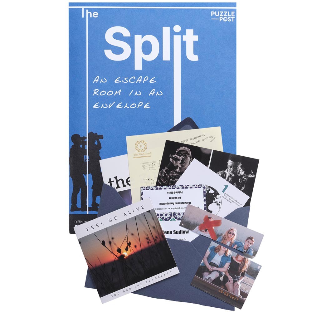 The Split Escape Room in an Envelope by Puzzle Post