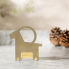 Design House Stockholm Pop-Up Candle Holder - Brass Christmas Goat