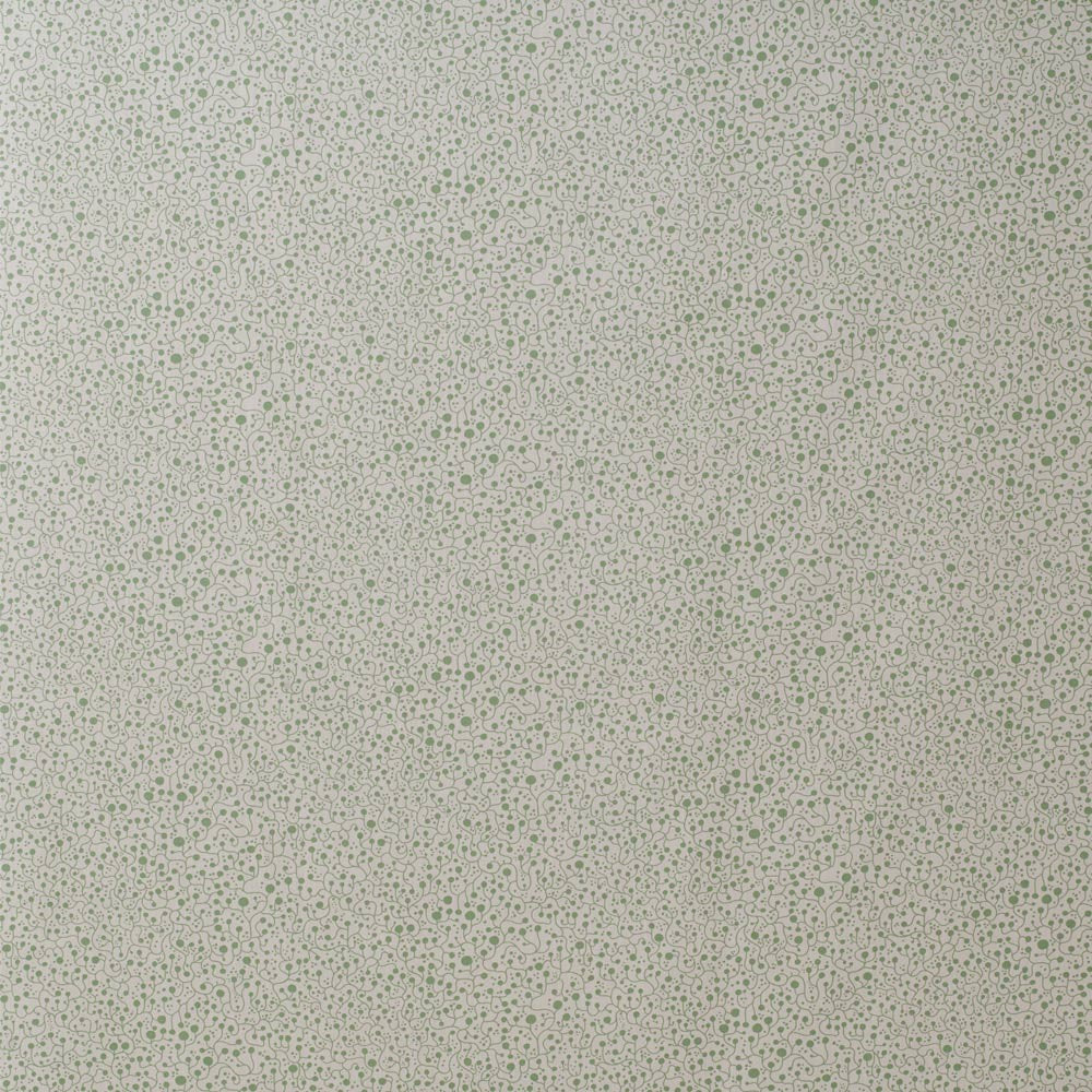 Spira of Sweden Knopp Cotton Soft Furnishing Fabric - Green