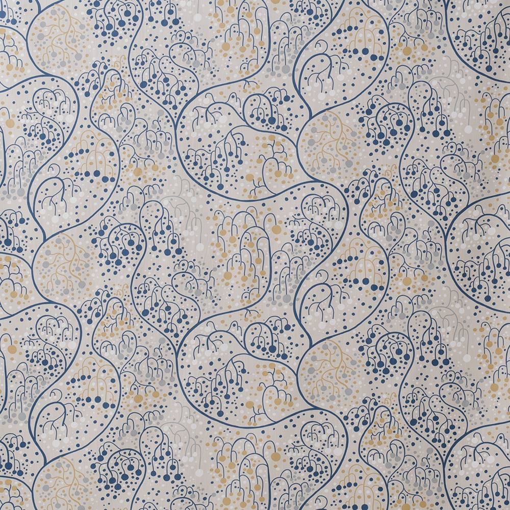 Spira of Sweden Ranka Denim Blue Fabric -Full Width 150 cm