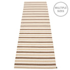 Pappelina Teo Runner - Brown : Beige : Vanilla - 70 x 240 cm