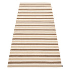 Pappelina Teo Runner - Brown : Beige : Vanilla - 85 x 200 cm