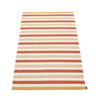 Pappelina Teo Runner - Brick : Beige : Vanilla - 70 x 120 cm