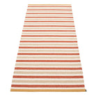 Pappelina Teo Runner - Brick : Beige : Vanilla - 85 x 200 cm