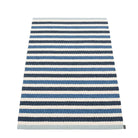 Pappelina Teo Runner - Denim : Dark Blue : Vanilla - 70 x 120 cm