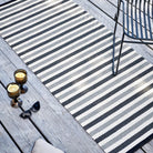Pappelina Teo Runner - Warm Grey : Charcoal : Vanilla
