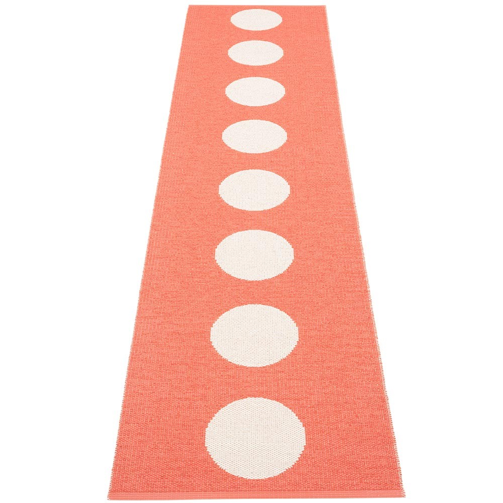 Pappelina Vera Flamingo & Vanilla Runner - 70 x 300 cm - Reverse