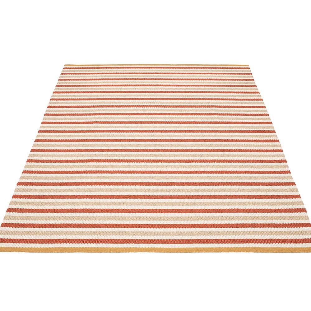 Pappelina Teo Rug - Brick : Beige : Vanilla - 140 x 200 cm