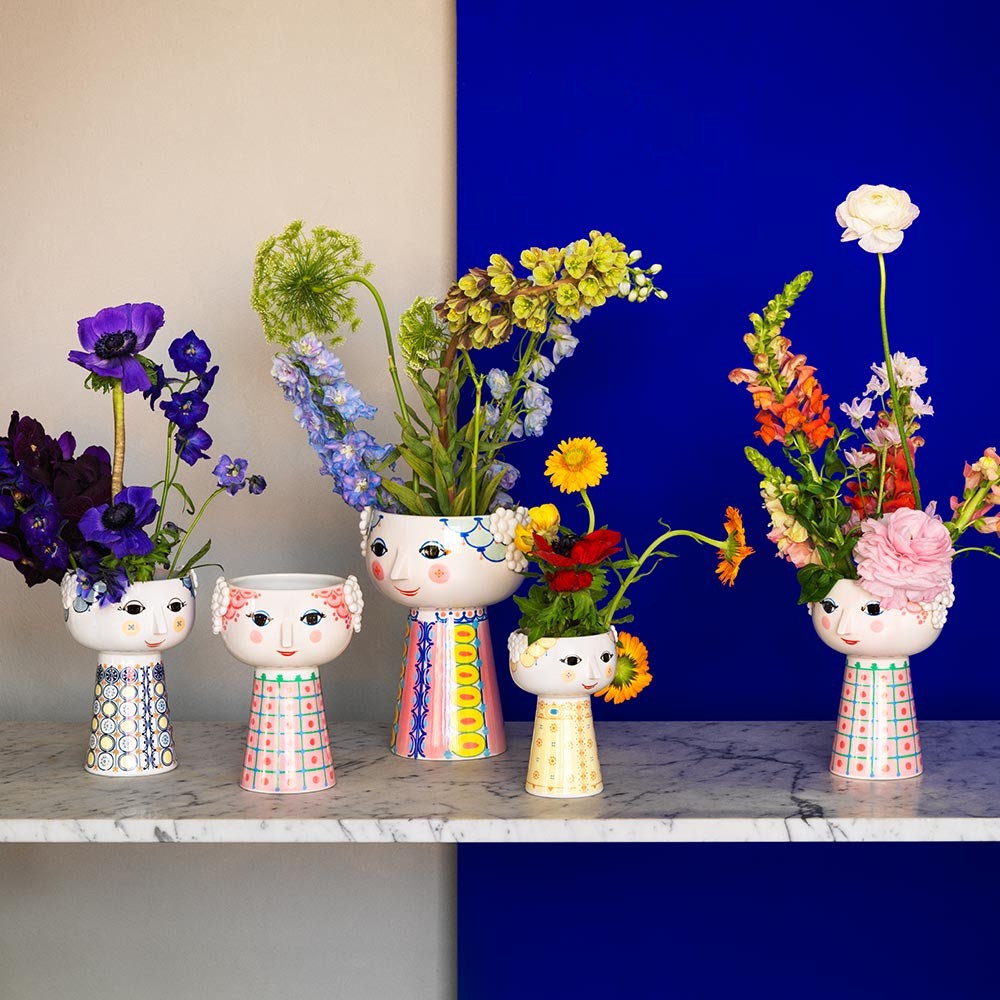 Bjørn Wiinblad Eva Flowerpot - Rose Pink 23 cm