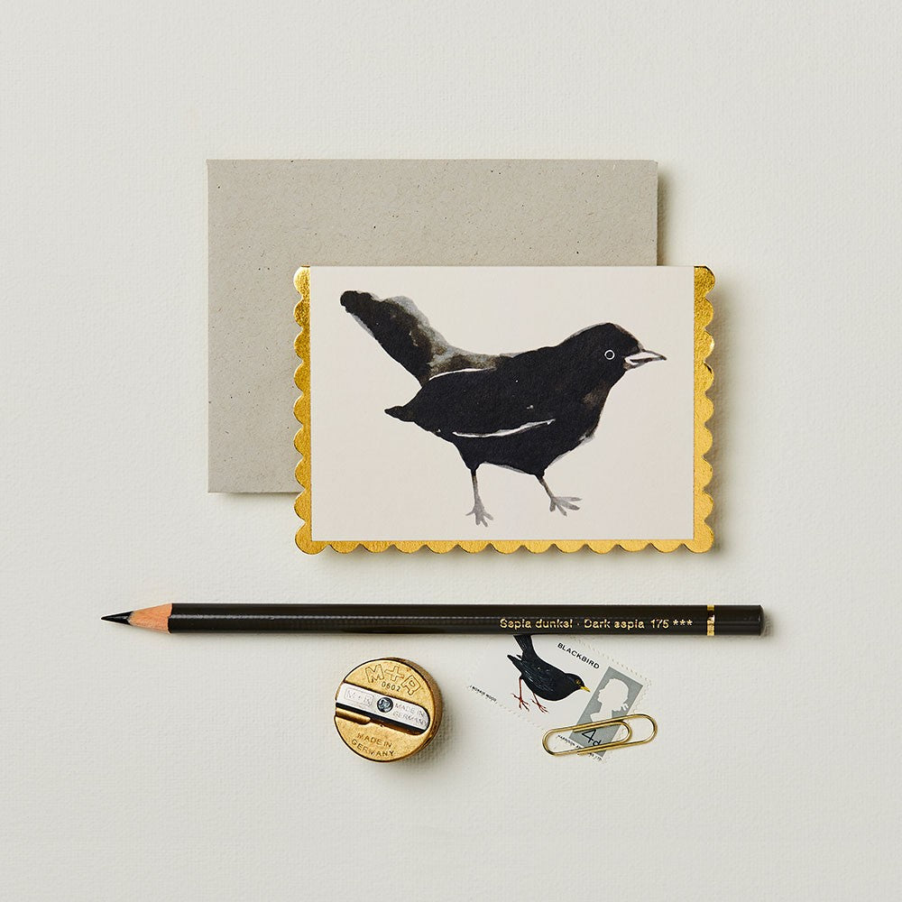Wanderlust Paper Co. Blackbird Mini Card