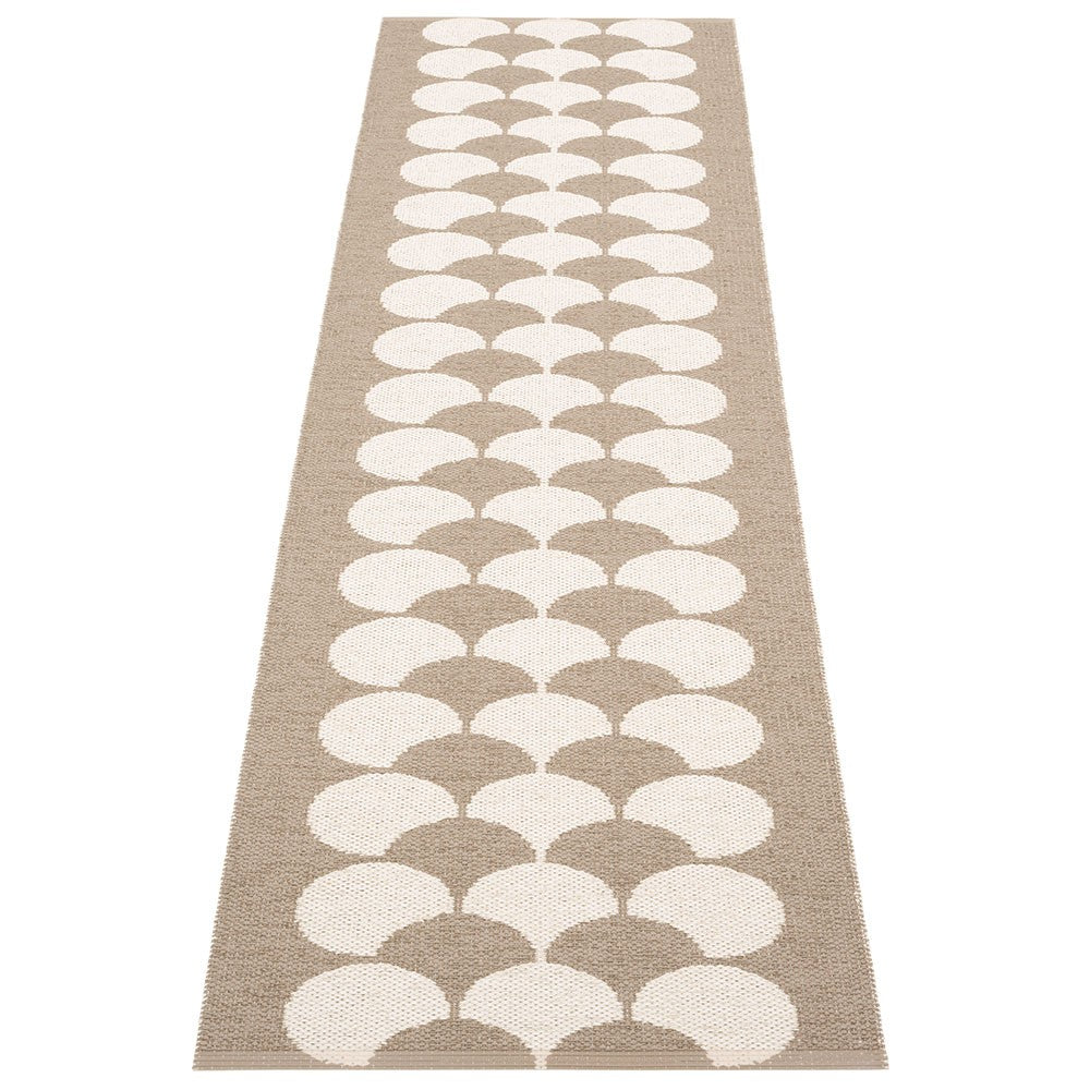 Pappelina Poppy Bio Runner - Potato - 70 x 250 cm