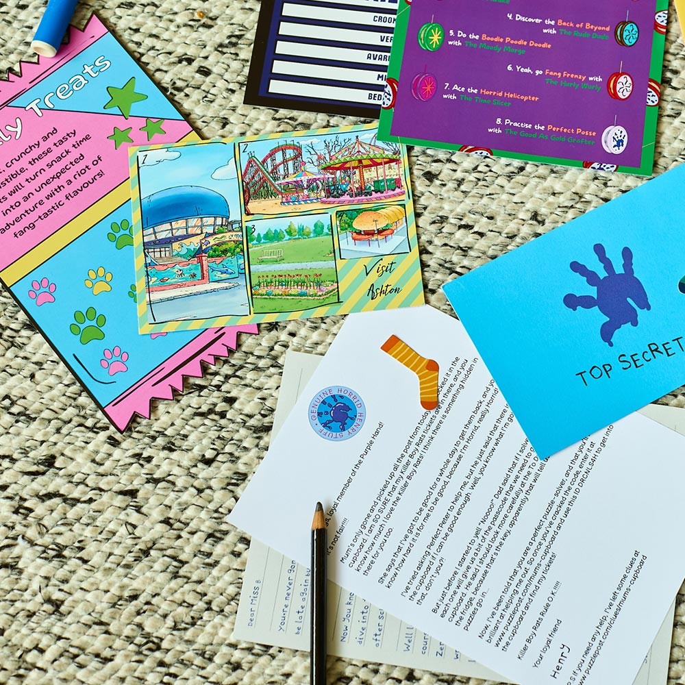 Horrid Henry and the Music Mystery Mayhem Game by Puzzle Post