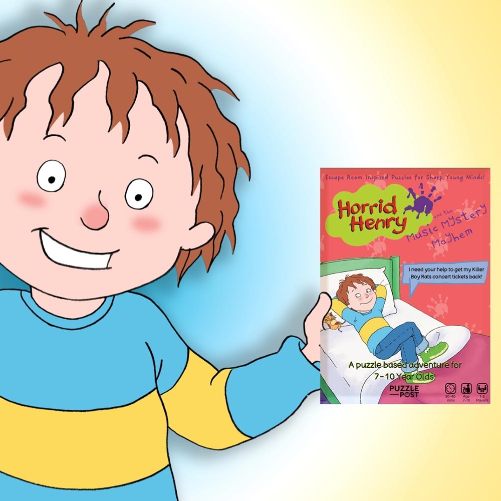 Horrid Henry and the Music Mystery Mayhem Game by Puzzle Post
