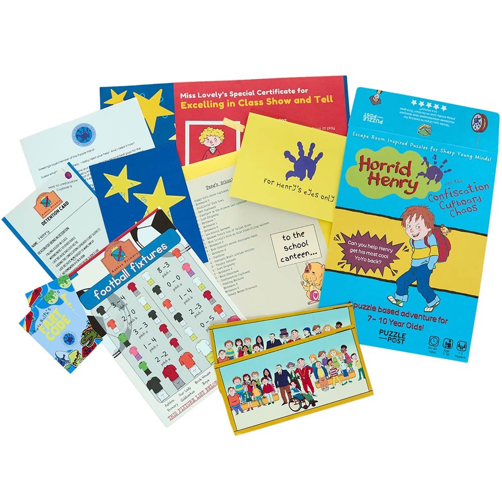 Horrid Henry and the Confiscation Cupboard Chaos by Puzzle Post