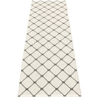 Pappelina Rex Charcoal & Vanilla Runners - 70 x 240 cm - Reverse