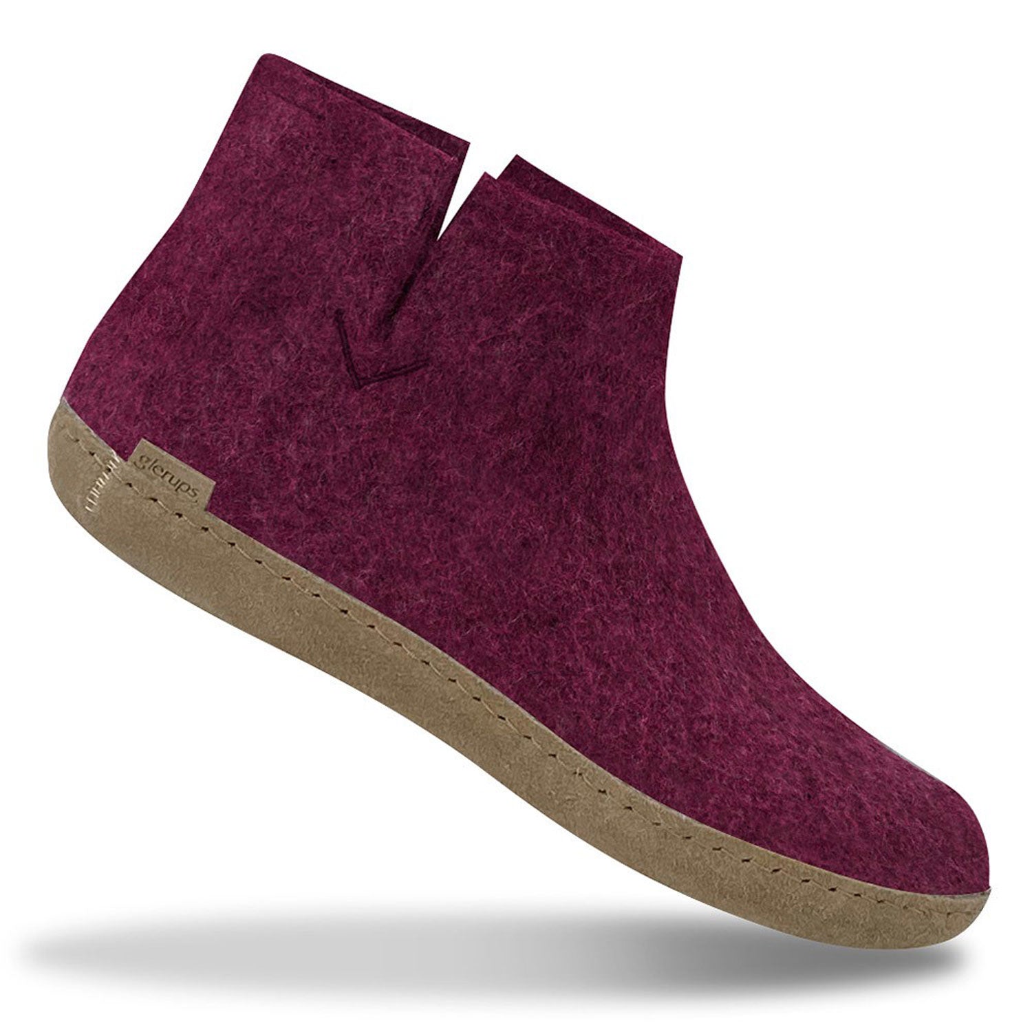 Glerups cranberry soft sole boot