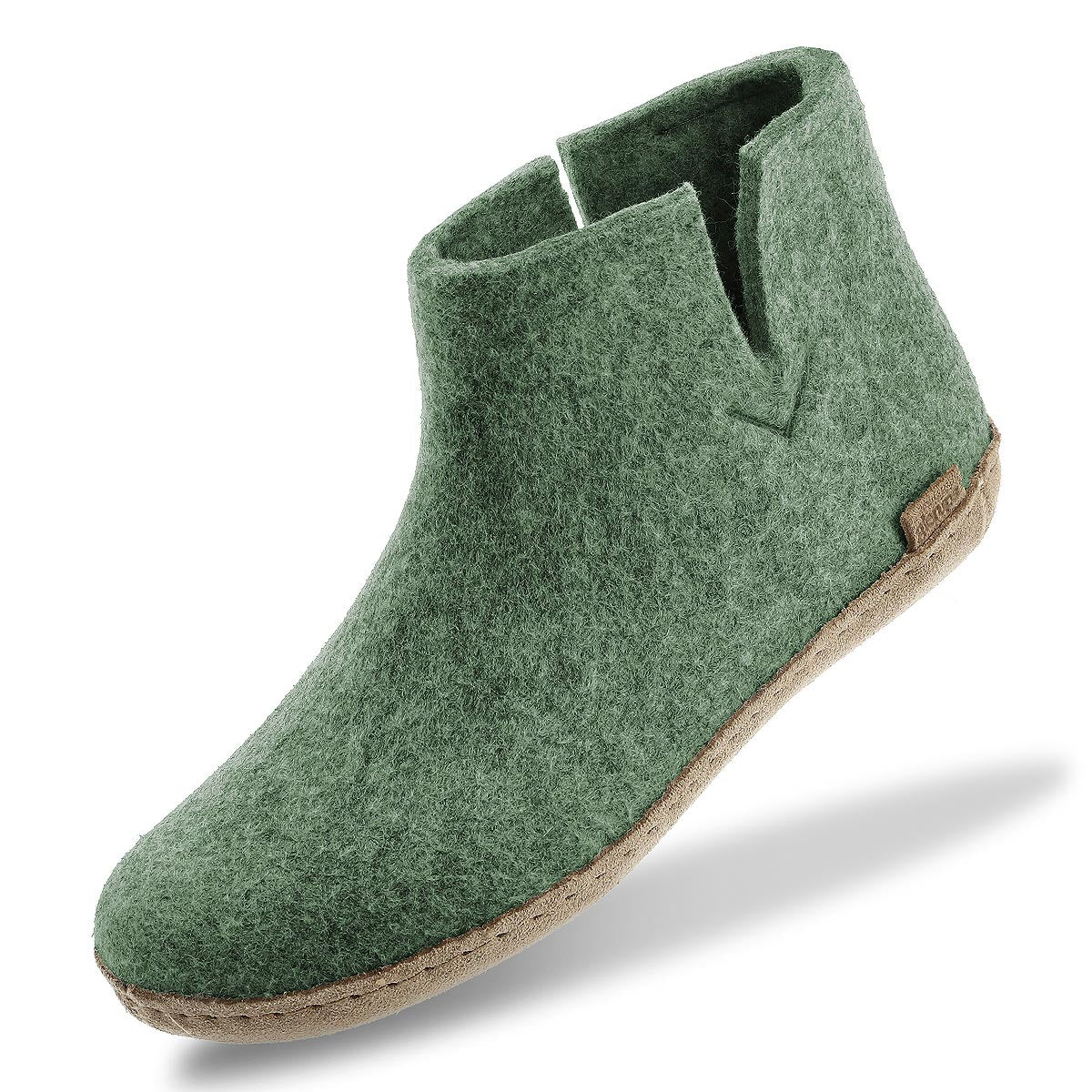 Glerups boot soft soled in moss
