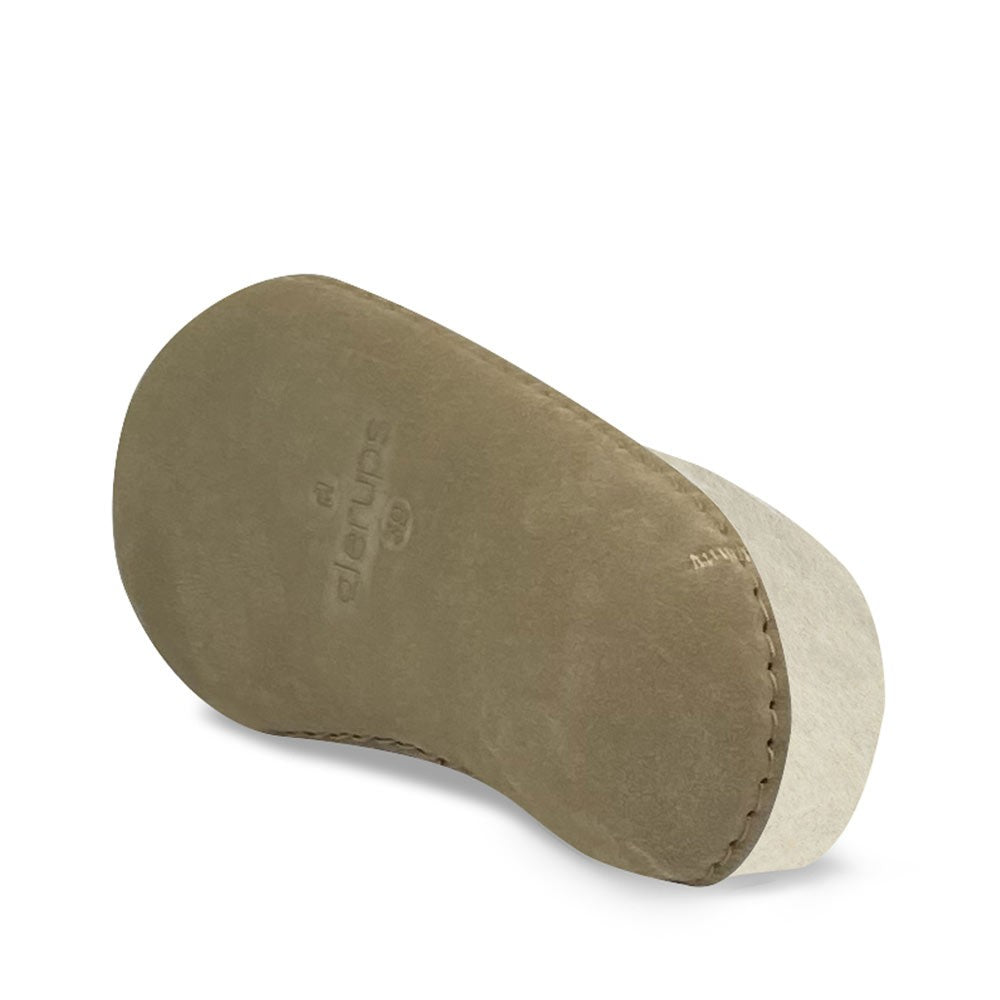 White Glerups Leather Sole Mule