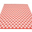 Pappelina Dana Large Rug - Coral Red Reverse