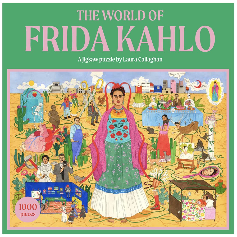 The World of Frida Kahlo 1000 Piece Puzzle | HUS & HEM