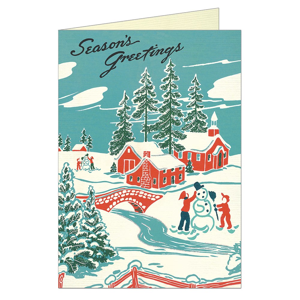 Cavallini & Co Winter Wonderland Christmas Cards | HUS & HEM