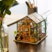 Cathy's Flower House DIY Miniature Kit by Rolife