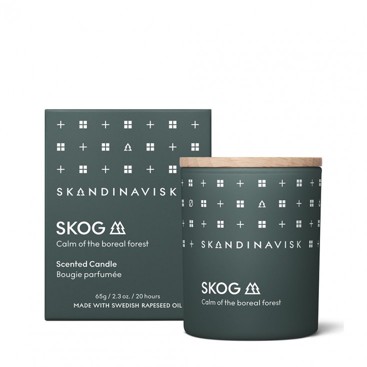 Skandinavisk Mini Scented Candle - Skog (Forest)