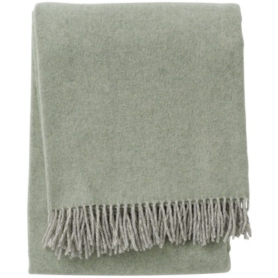 Spira of Sweden Merino Wool Throw - Dusty Green