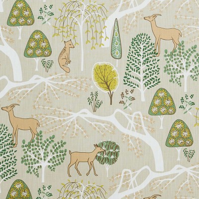 Scandinavian Fabric - Spira Sagoskog Green