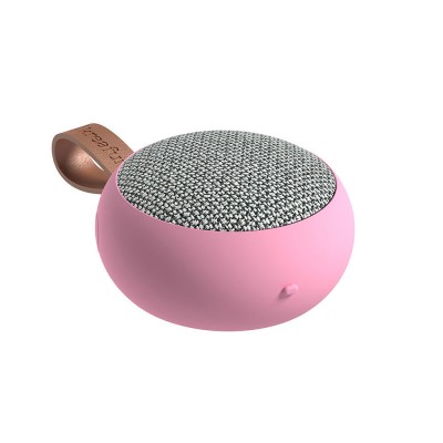 Kreafunk aGO 2 Fabric Bluetooth Speaker - Fresh Pink