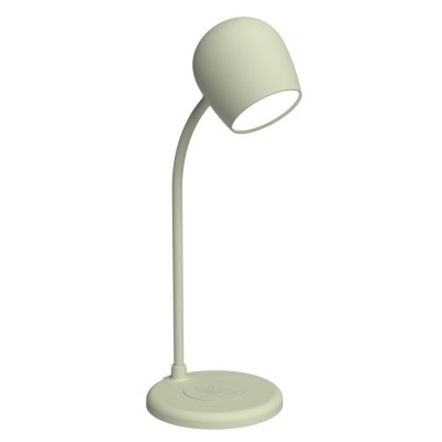 Kreafunk Ellie Lamp with Speaker and Wireless Charging - Dusty Olive