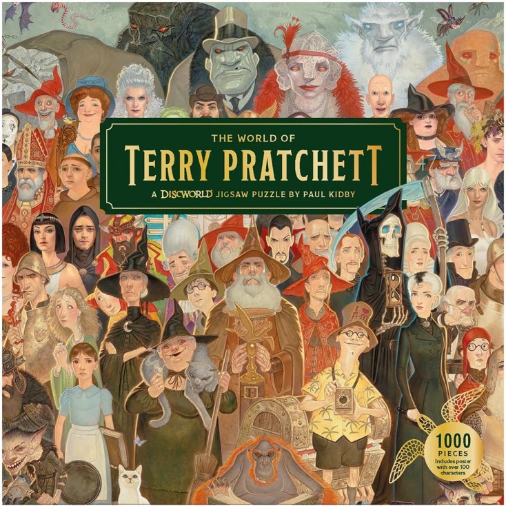 The World of Terry Pratchett 1000 Piece Jigsaw