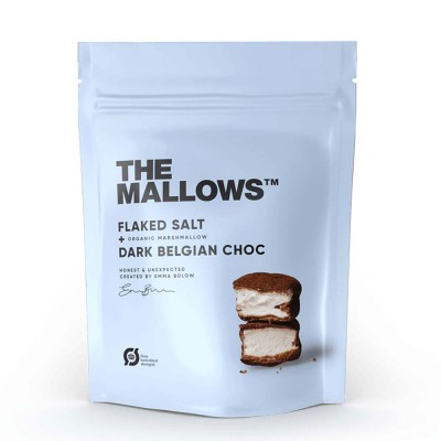 The Mallows Flaked Salt & Belgian Dark Chocolate Marshmallows