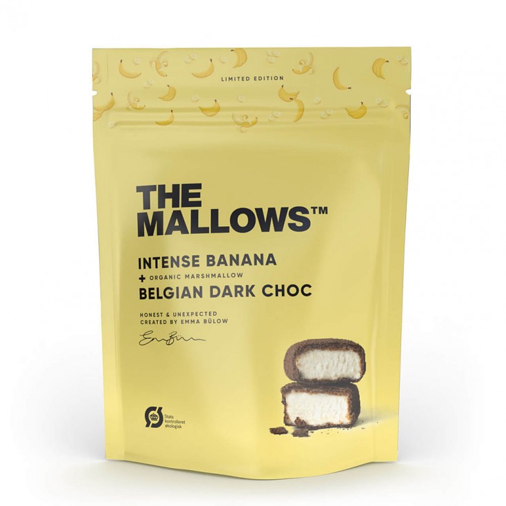 The Mallows Intense Banana & Dark Chocolate Marshmallows