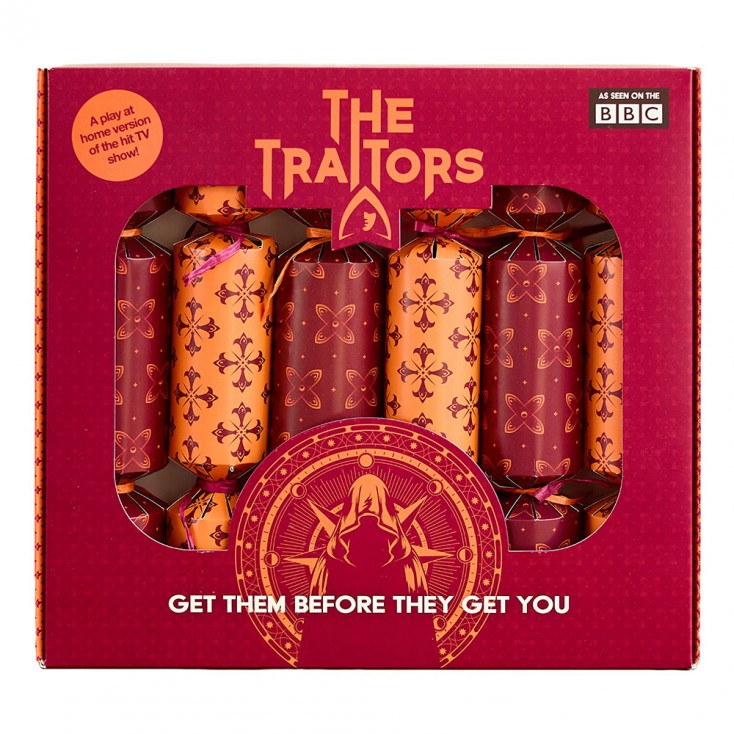 Puzzle Post The Traitors Christmas Crackers - Set of 6