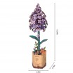 Lilac 3D Wooden Flower Puzzle by Robotime