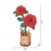 Camellia 3D Wooden Flower Puzzle by Robotime