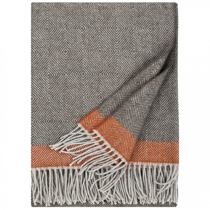 Lapuan Kankurit Rauha Wool Blanket - Brown