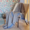 Lapuan Kankurit Rauha Wool Blanket - Blue