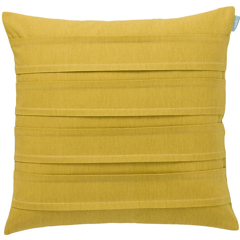 Spira Pleat Cushion Cover - Mustard