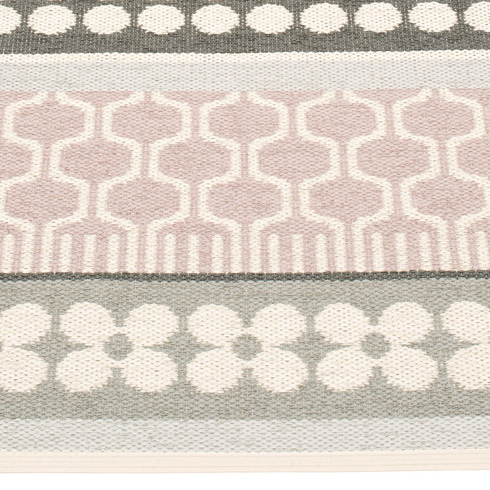 Pappelina Asta Pale Rose Runner Detail