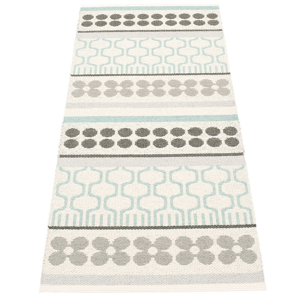 Pappelina Asta Pale Turquoise Runner - 70 x 180 cm Reverse