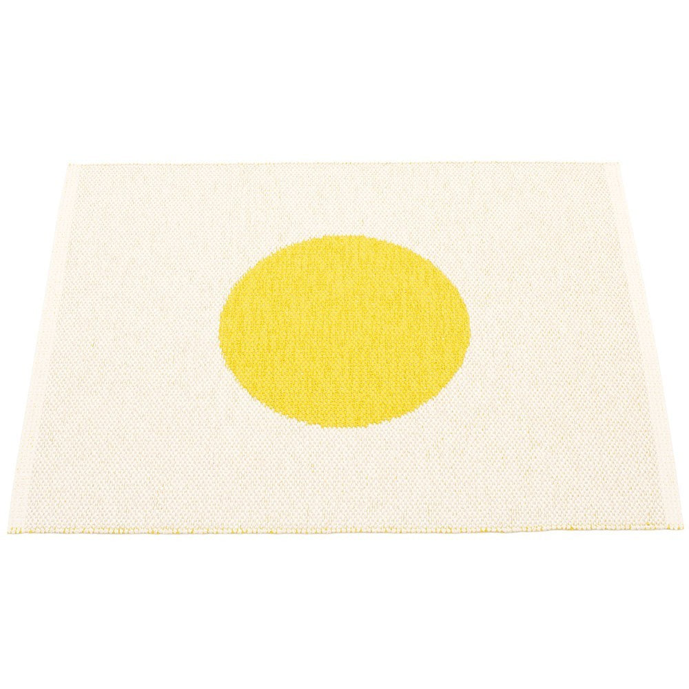 Pappelina Vera Small One Lemon Mat Reverse