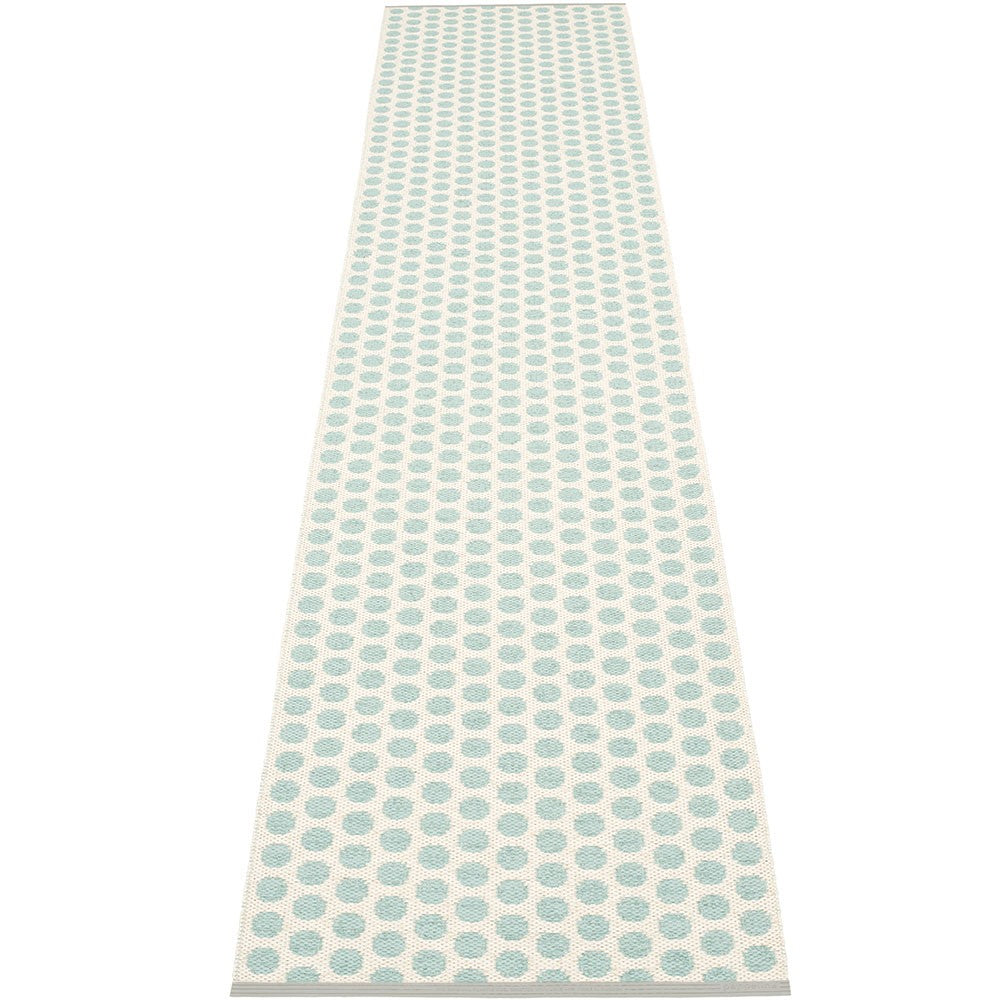 Pappelina Noa Pale Turquoise & Vanilla Runner - 70 x 350 cm