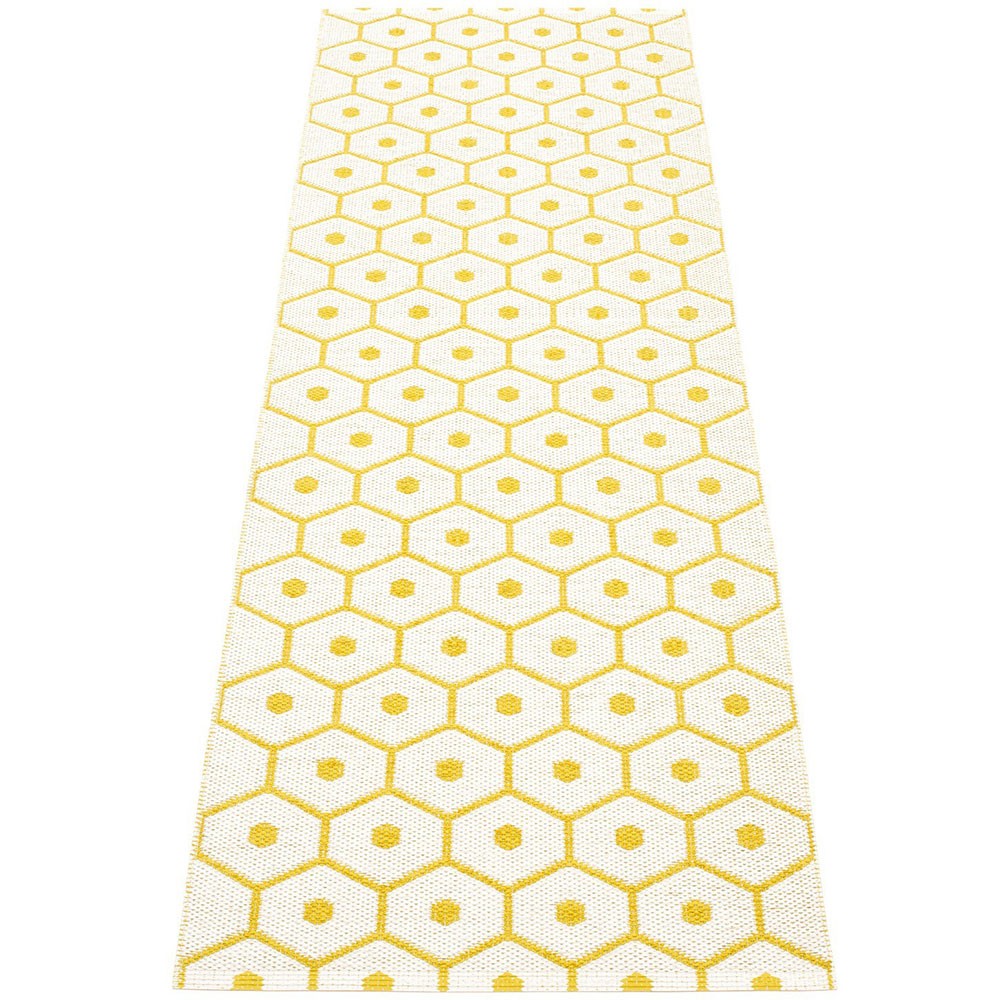 Pappelina Honey Mustard & Vanilla Runner 70 x 225 cm - Reverse