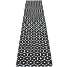 Pappelina Honey Black & Vanilla Runner - 70 x 350 cm