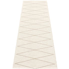 Pappelina Max Mud & Vanilla Runner - 70 x 100 cm - Reverse